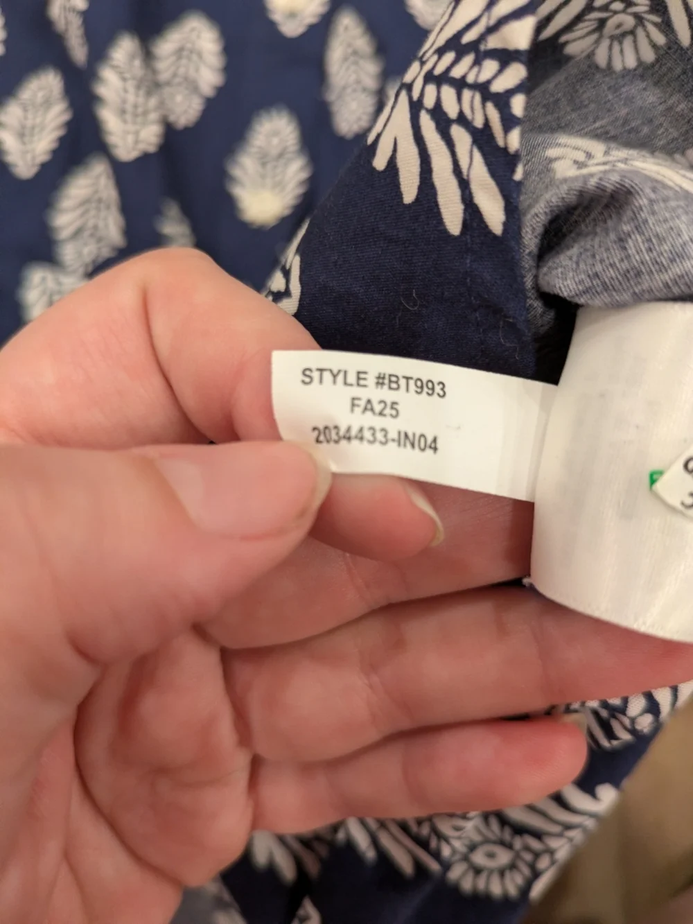 J. Crew crew blue
